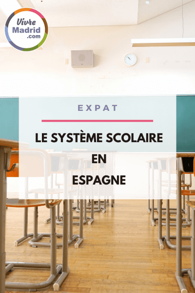 Le système scolaire en Espagne