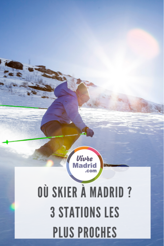 où skier à madrid: 3 stations les plus proches