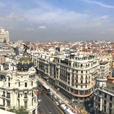 rooftop à Madrid hypercentre
