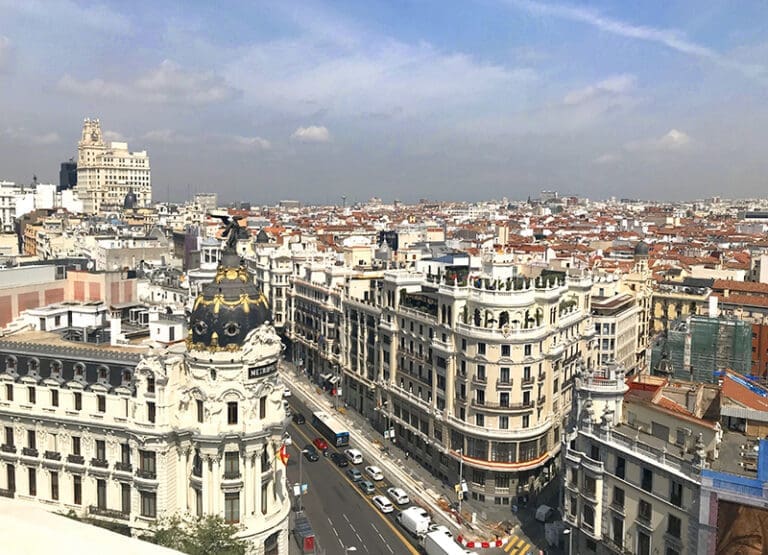 rooftop à Madrid hypercentre