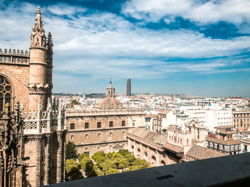 Les monuments de Séville - Vue depuis la cathédrale - Visiter Séville