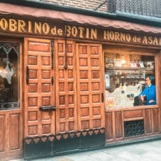 restaurant botin madrid