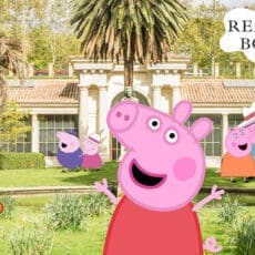 peppa pig au jardin botanique de madrid