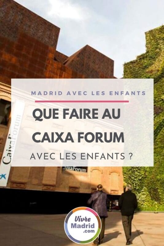 que faire au caixa forum avec des enfants?