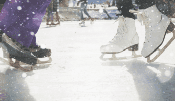 Patinoire de Noël à Madrid
