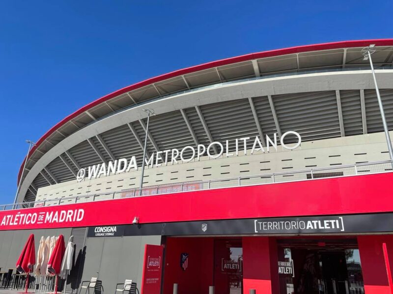 visiter le Wanda Metropolitano Athlético madrid
