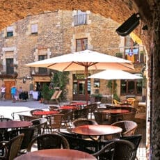 peratallada vilage en catalogne