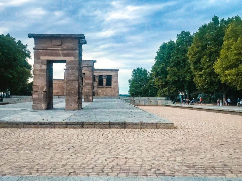 templo de debod-madrid en 5 jours