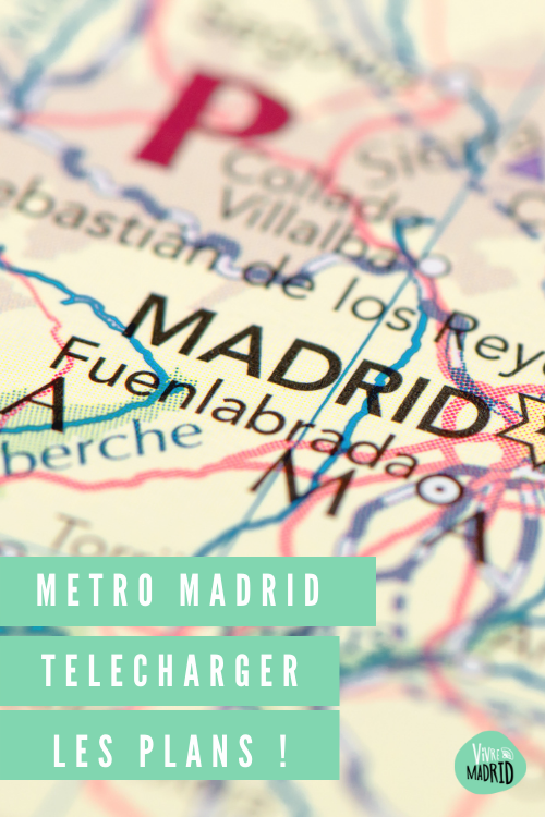 Plan du Métro de Madrid