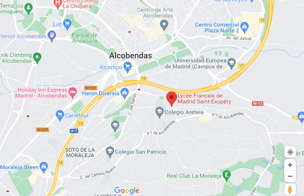 Où vivent les français à Madrid ?