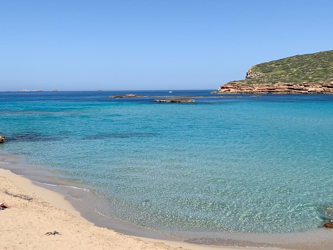 les plus belles plages ibiza Cala comte