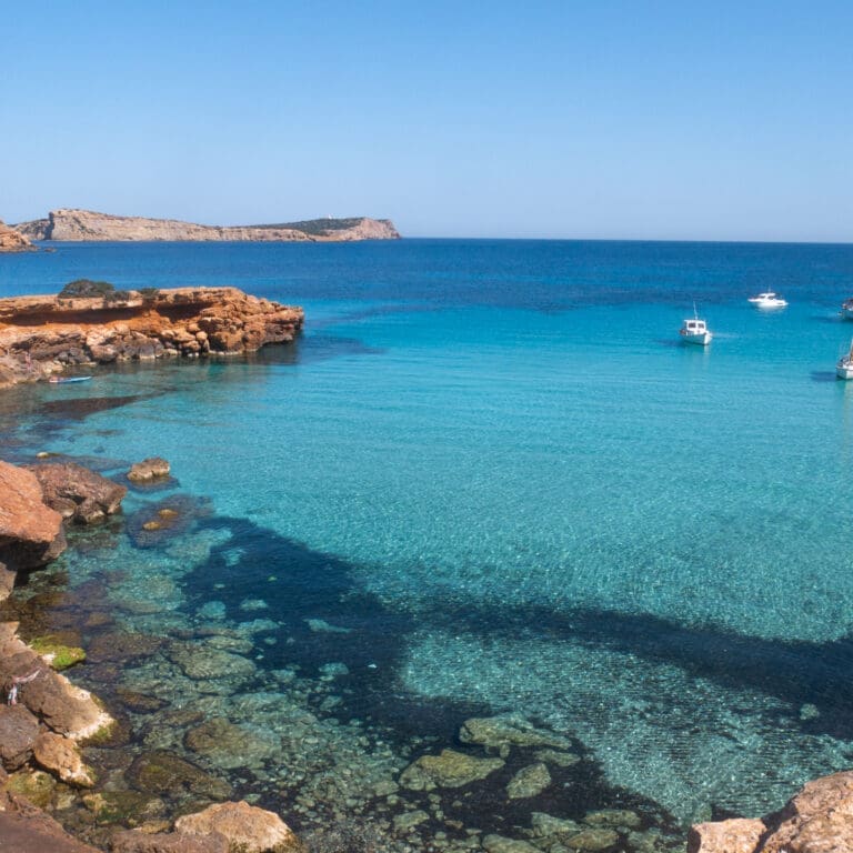 les plus belles plages ibiza Cala comte
