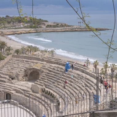 que faire à Tarragona : amphithéâtre