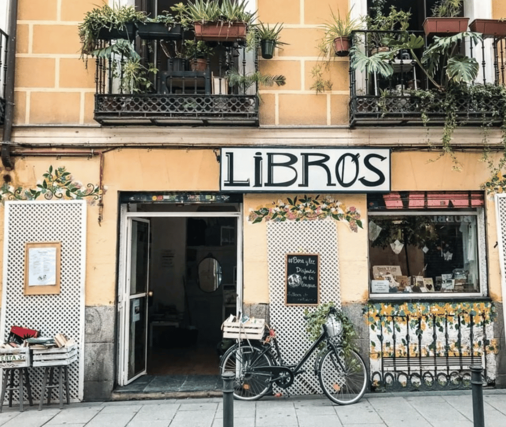 librairie malasana- quartier visiter à Madrid 