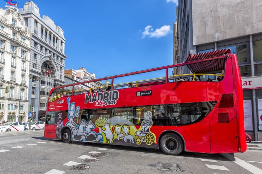 Bus touristique Madrid