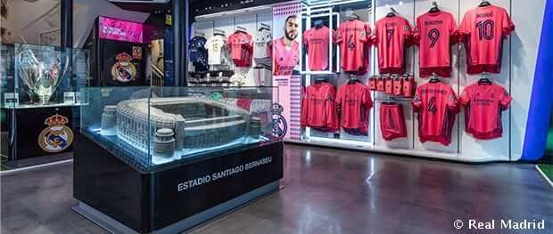 Nouvelle boutique Real Madrid Bernabéu