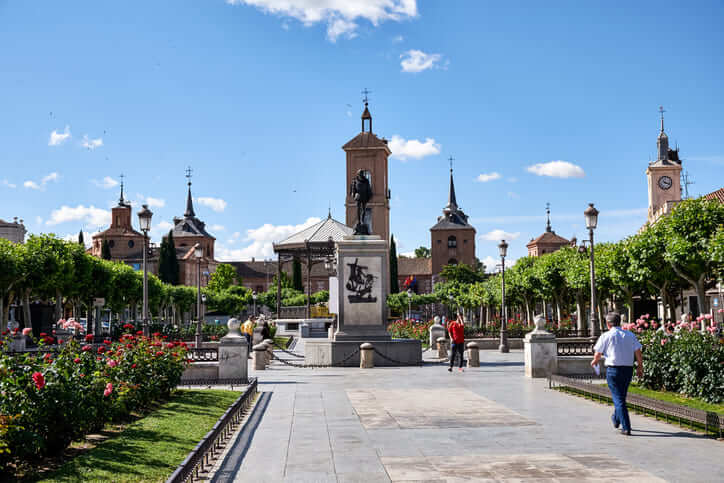 Place de Cervantes à Alcalá de Henares