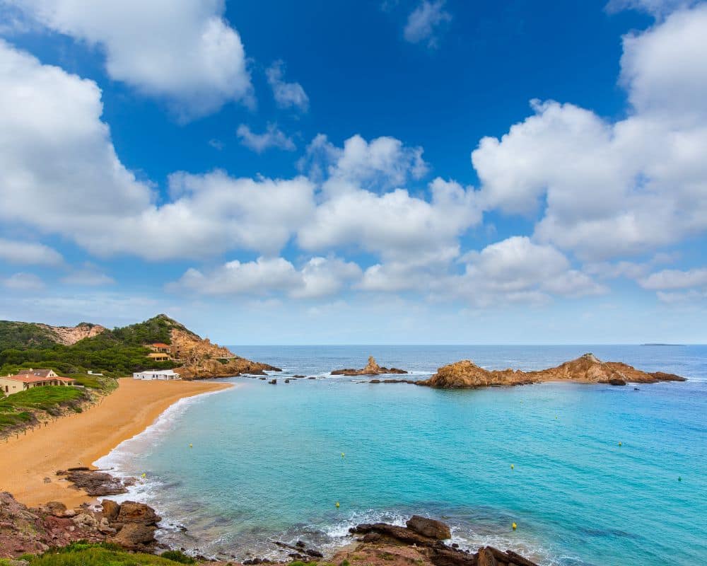 Cala Pregonda plus belle plage de minorque