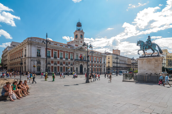 Puerta del Sol, Madrid