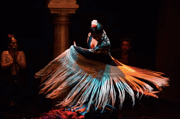Spectacle au Musée de Danse Flamenco