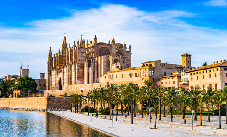 Cathédrale de La Seu et Parc de la Mer à Palma de Majorque