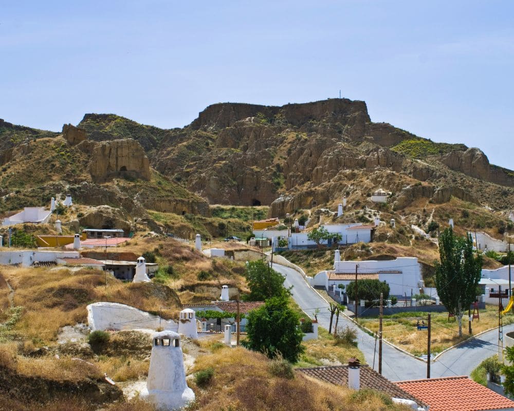 cuevas de guadix- andalousie
