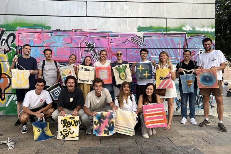 Graffiti painting workshop