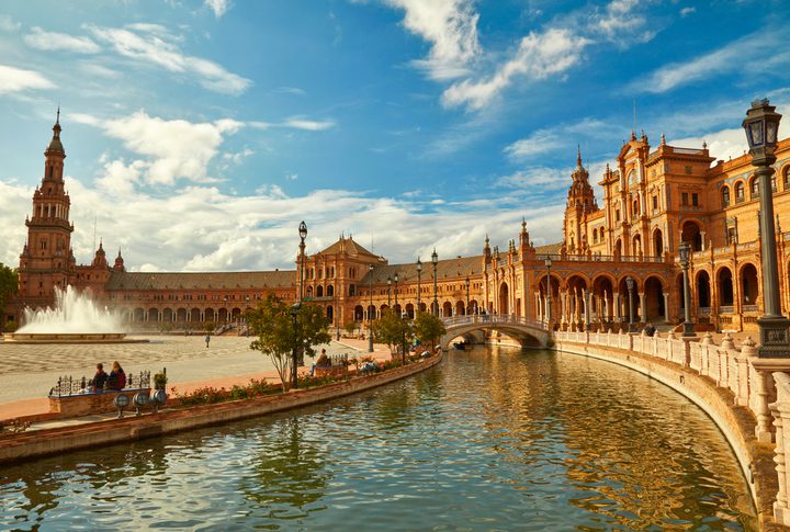 La Plaza de España de Seville