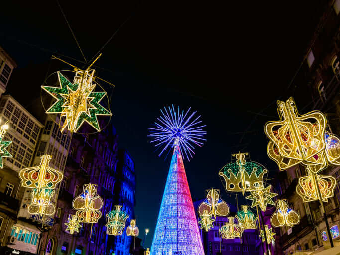 Où voir les illuminations de Noël à Madrid ?