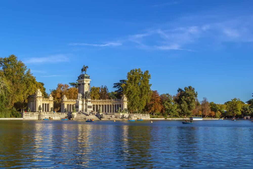 Parc du Retiro à Madrid