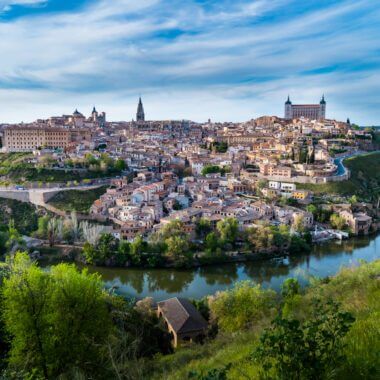 La ville de Tolède avec son Alcazar