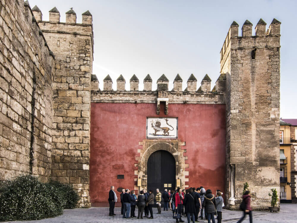 La Puerta del León - Alcazar de Séville