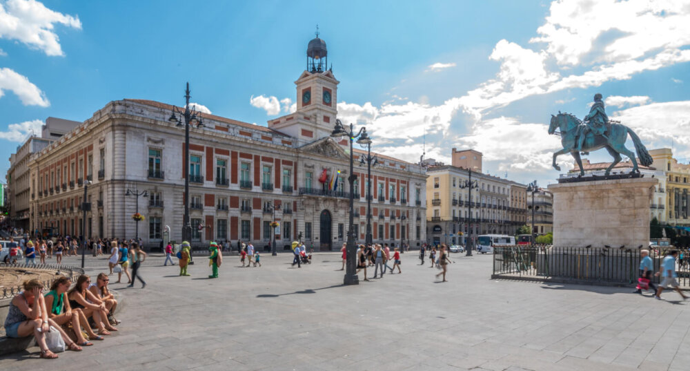 Puerta del Sol, Madrid