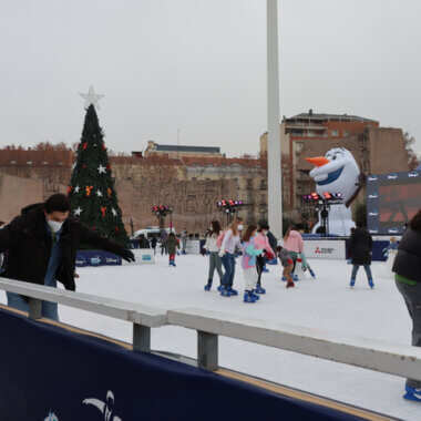 Les patinoires de Noël à Madrid et les environs