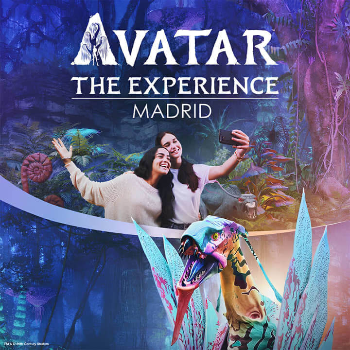 L'exposition immersive Avatar à Madrid