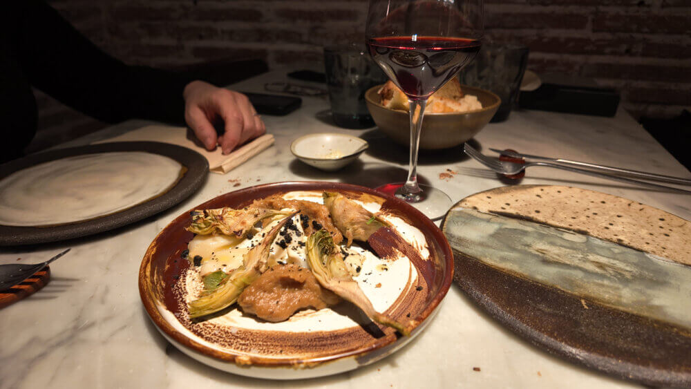 Cabillaud au pil-pil - Amets restaurante