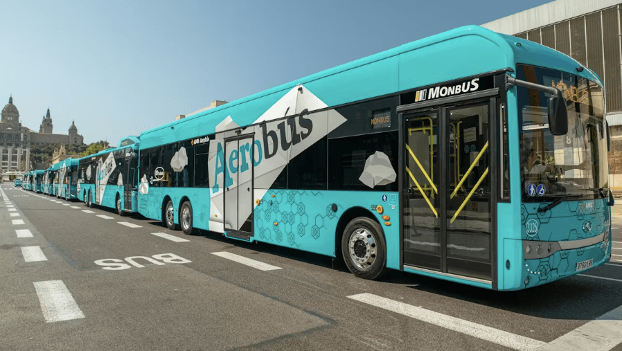 Aerobús - Rejoindre le centre depuis l’aéroport de Barcelone