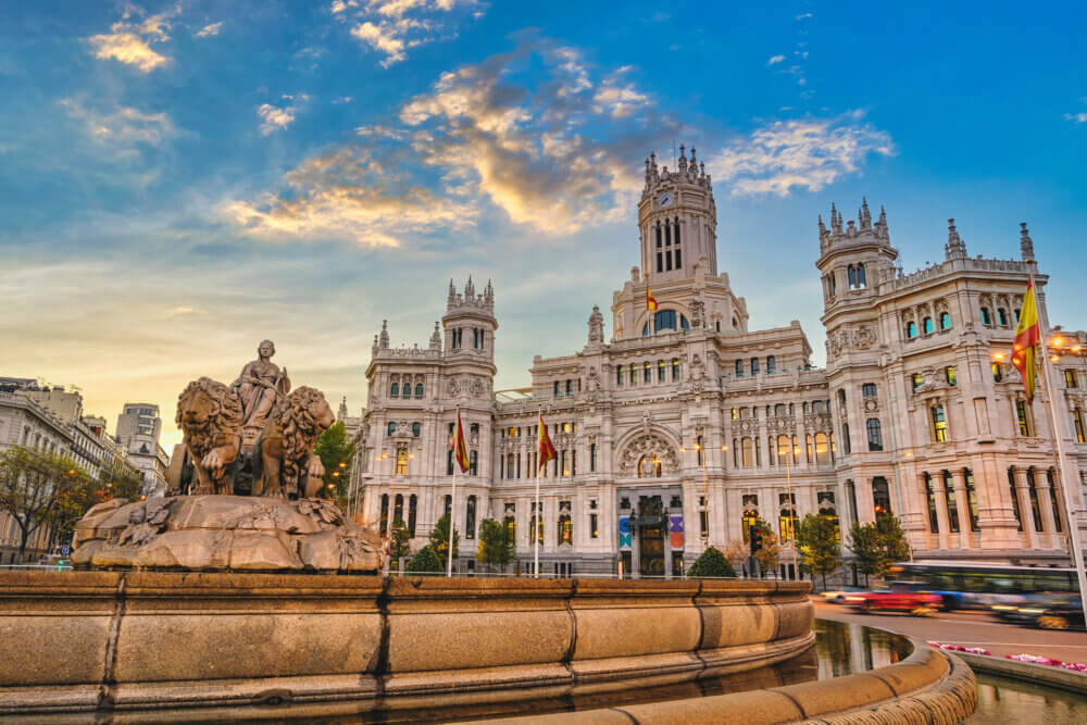 Fontaine de Cibeles - Madrid