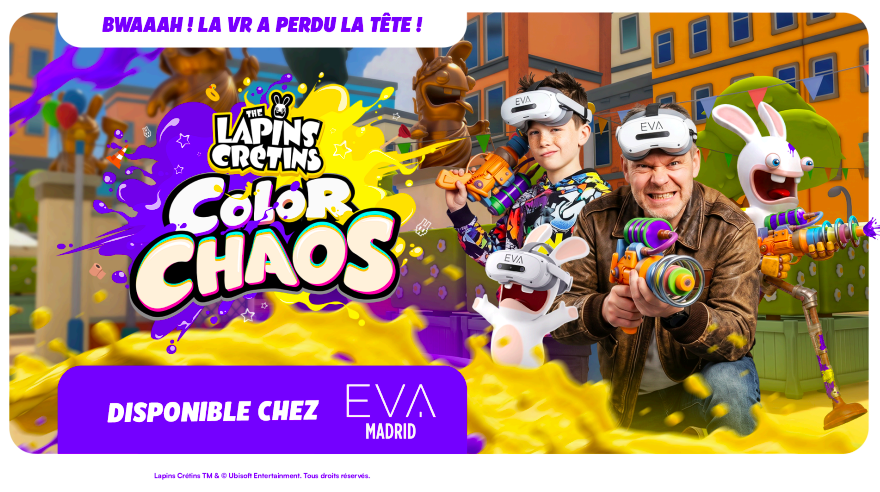 The Lapins Cretins Color Chaos - EVA Madrid
