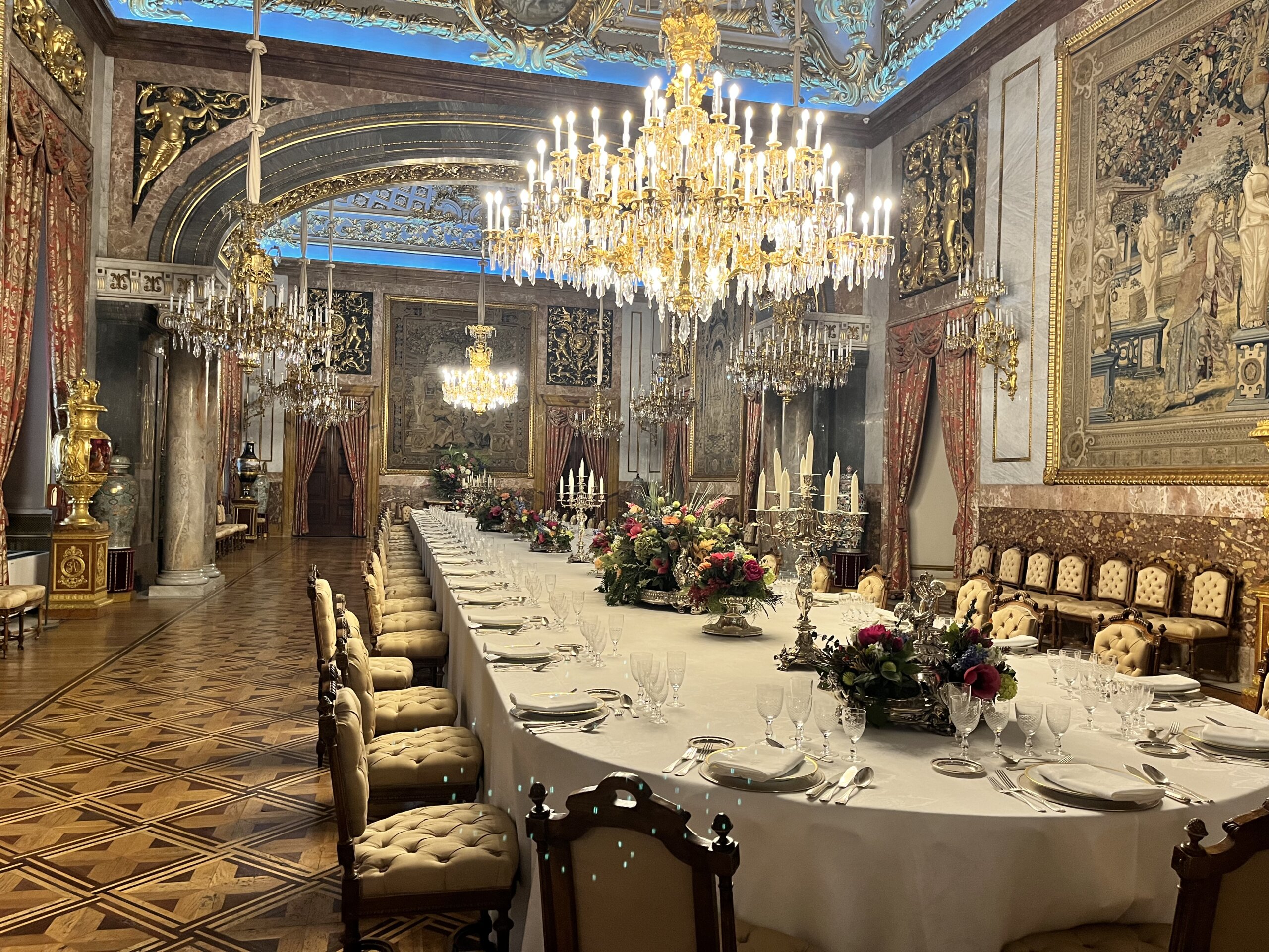 Salle des banquets du Palais Royal de Madrid