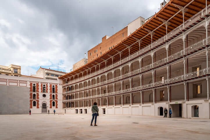 El frontón de Beti Jai en Madrid