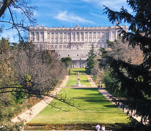 parcs à Madrid- Visiter le Palais royal de Madrid