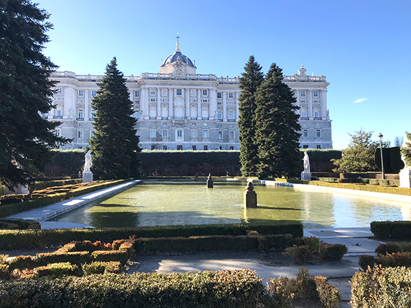 parcs à Madrid- Visiter le Palais royal de Madrid