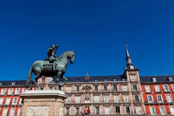 Visiter Madrid en 1 jour plaza mayor