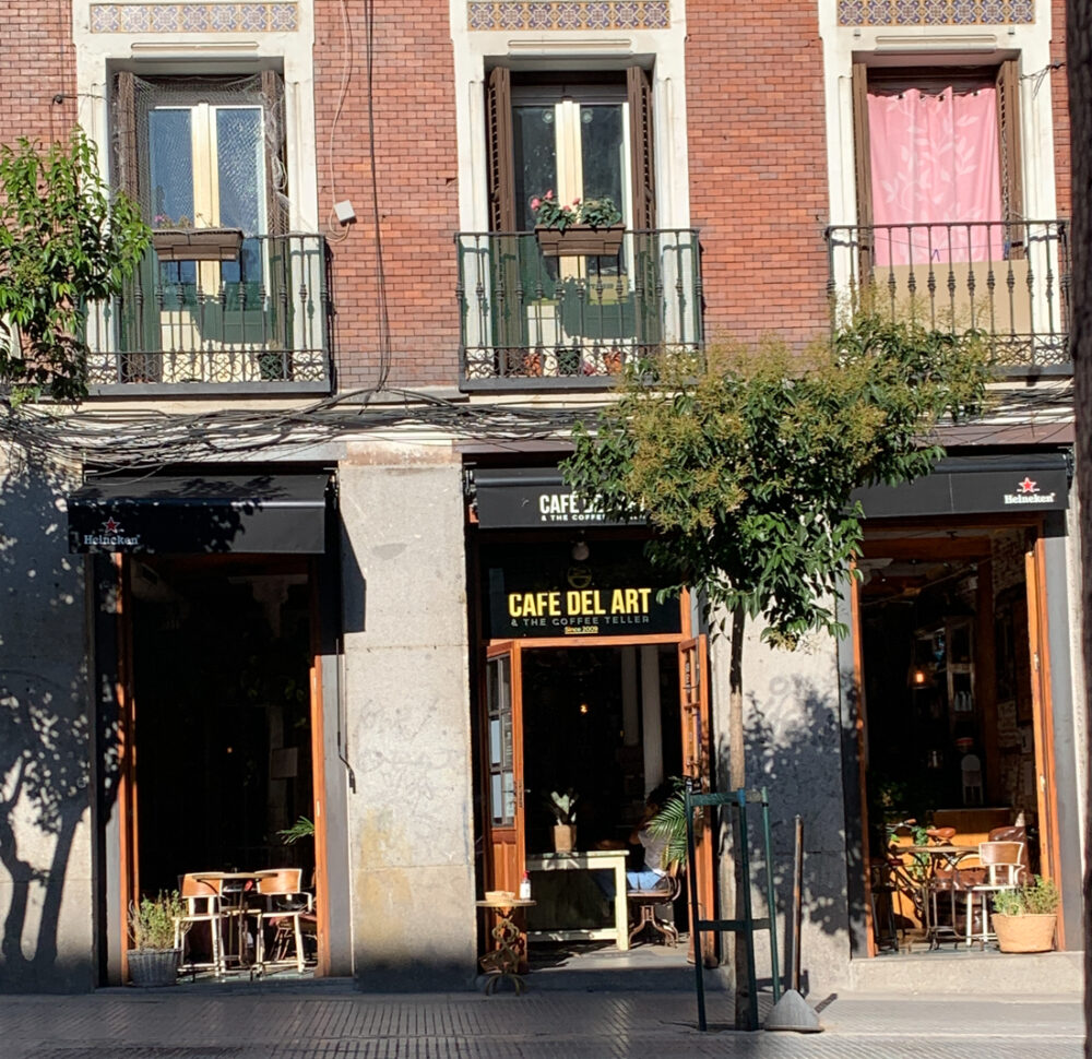 Café pour travailler à Madrid